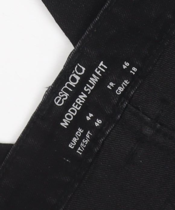 Esmara Women's Black Modern Slim Fit Stretch Jeans Size 18