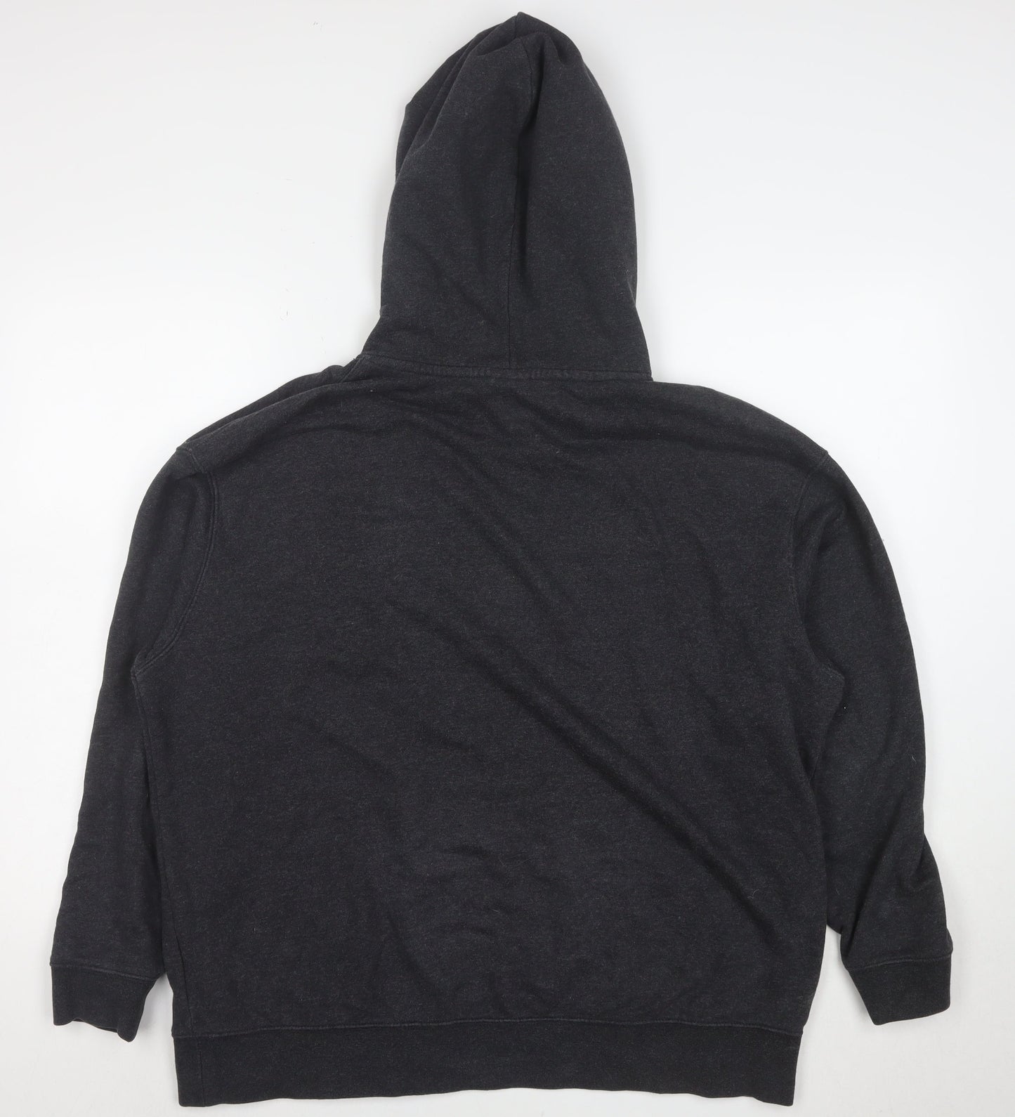 Nike Women's Black M Pullover Hoodie Cotton Blend Casual Sweatshirt
