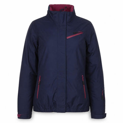 Crivit Womens Blue Waterproof Windproof Full Zip Jacket Size 8