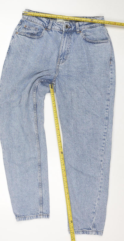 Primark Women’s Blue Mom Jeans Size 10 High Waist Denim