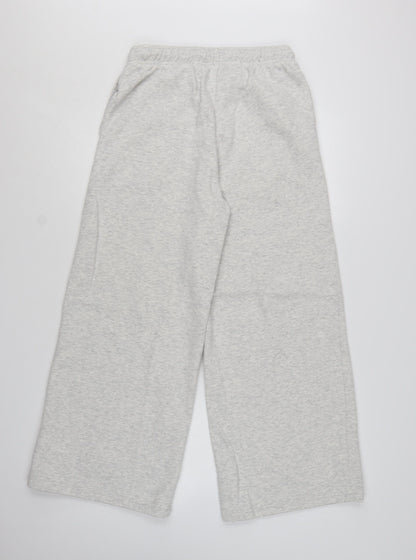 Marks and Spencer Women's Grey Size 12 Wide-Leg Sweatpants