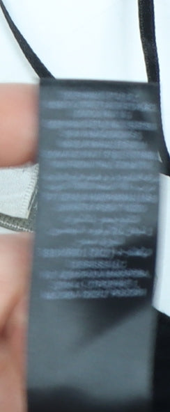 RJR John Rocha Women’s Black Wrap Style Beaded Top Size 14
