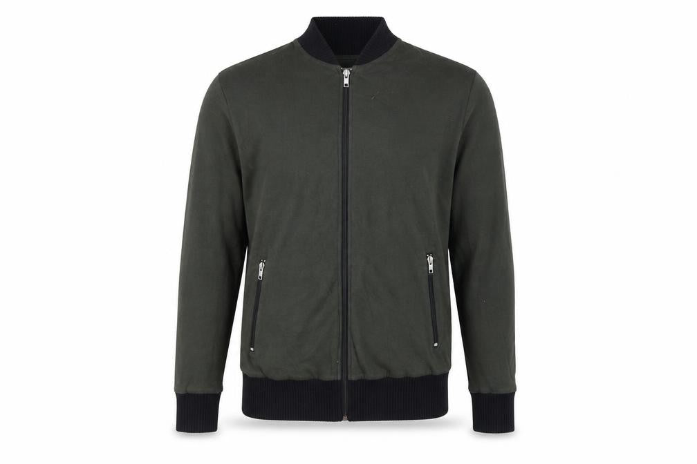 ASOS Men's Green Full Zip Cotton Sweatshirt XS