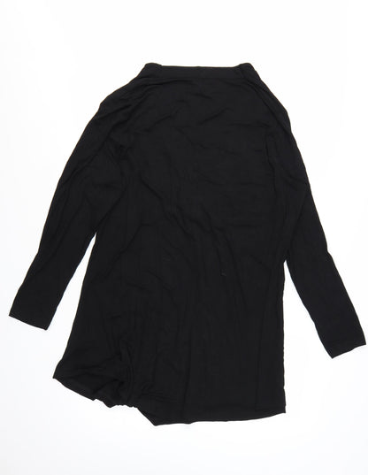 Joe Browns Womens Black Size 20 Long Sleeve Wrap Dress