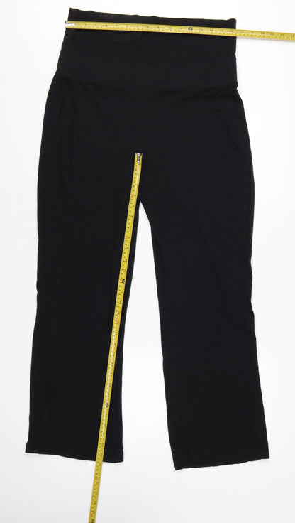 Crivit Women’s Black High Waist Stretch Leggings Size 18-20