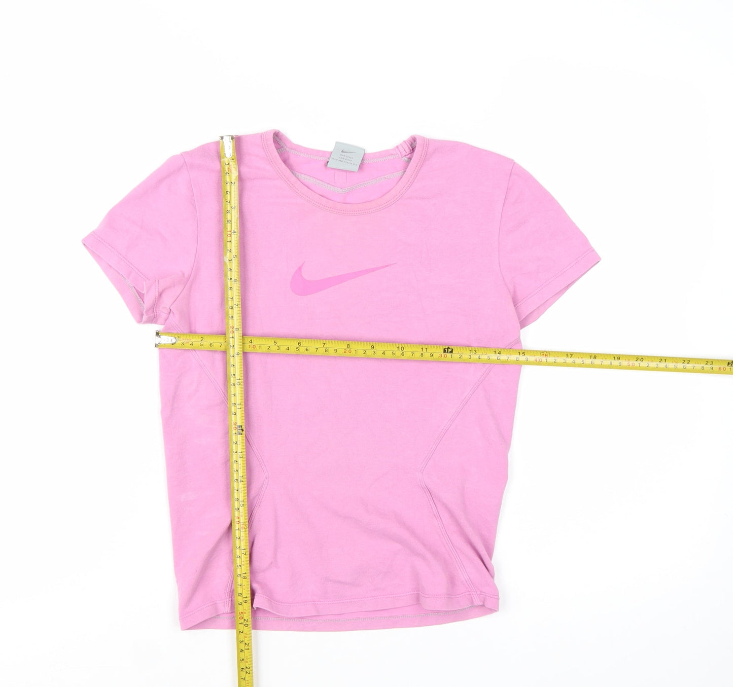 Nike Women's Pink Dri-FIT Athletic T-Shirt Size S