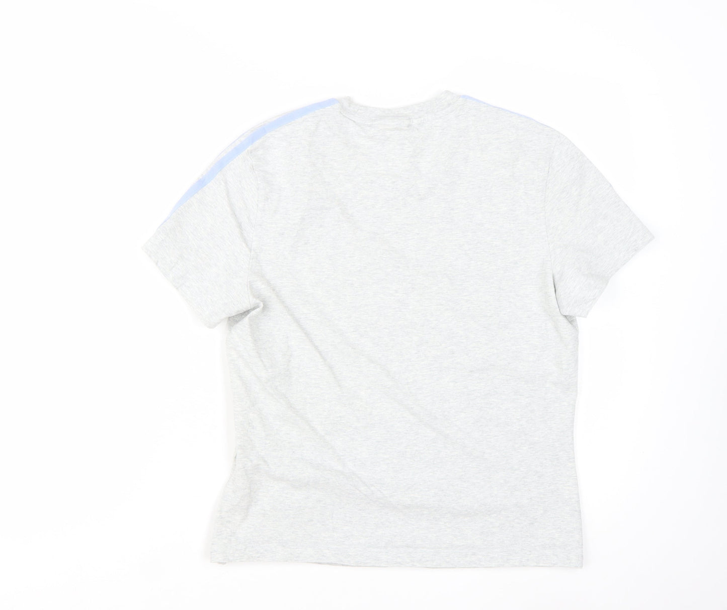 Adidas Women's Grey Short Sleeve Crew Neck Basic T-Shirt Size M