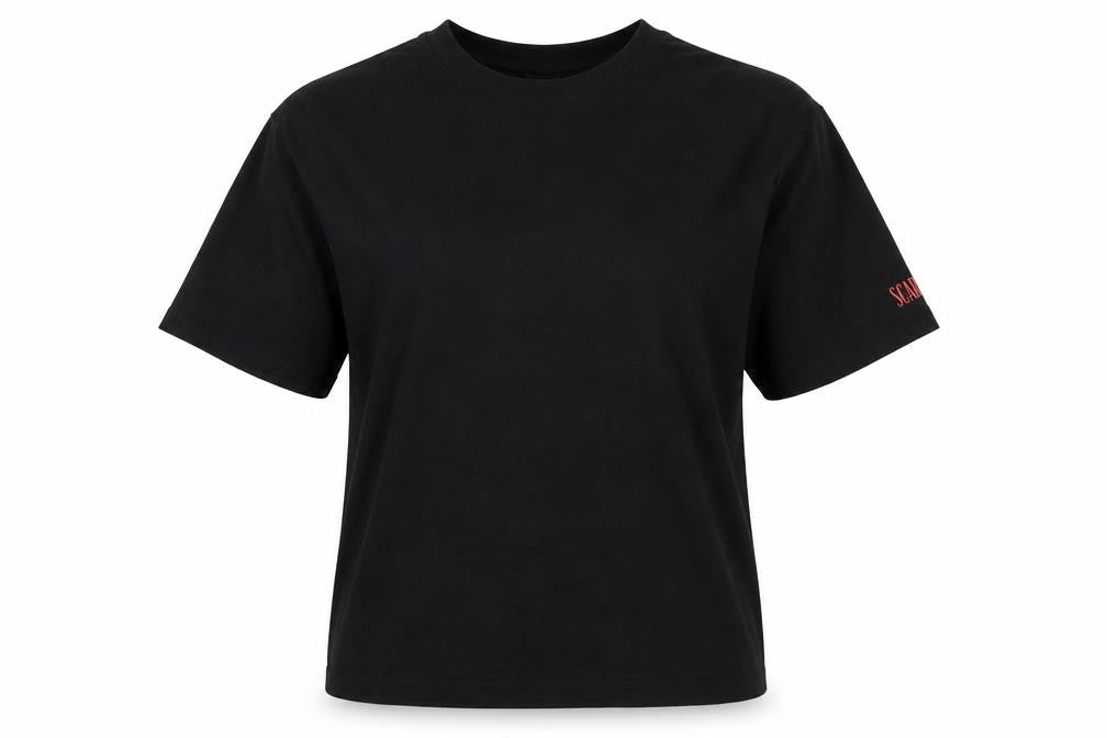 ASOS Design Women's Black Scarface T-Shirt 2XS Relaxed Fit