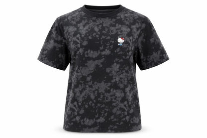 Uniqlo Women Black Hello Kitty 50th Anniversary T-Shirt Size S