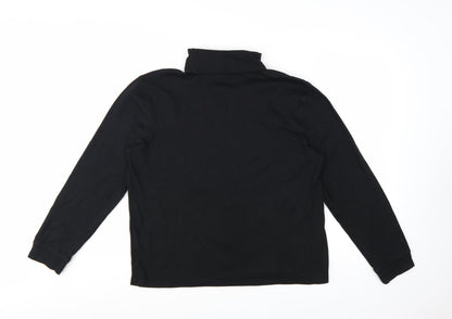 Mountain Warehouse Women Black XL Roll Neck Thermal Long Sleeve Top