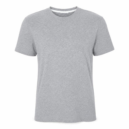 Calvin Klein Men's Grey Crew Neck Cotton T-Shirt M