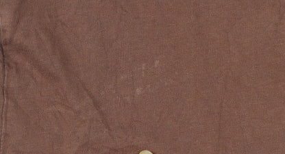 O'Neill Men's Brown Graphic Print Cotton T-Shirt Size M