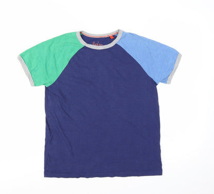 Boden Boys Multicoloured Cotton T-Shirt 13-14 Years Casual Summer Top