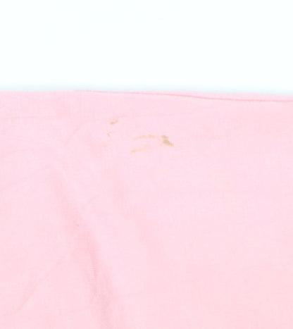 Lands' End Women’s Pink Roll Neck Long Sleeve T-Shirt Size L