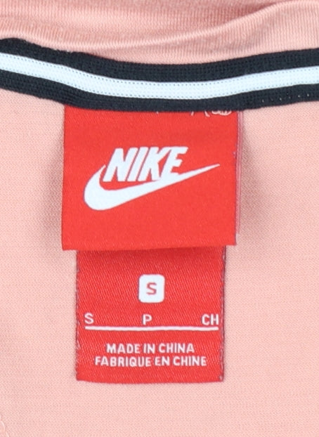Nike Women Pink Racerback Tank Top S Lightweight Sportswear