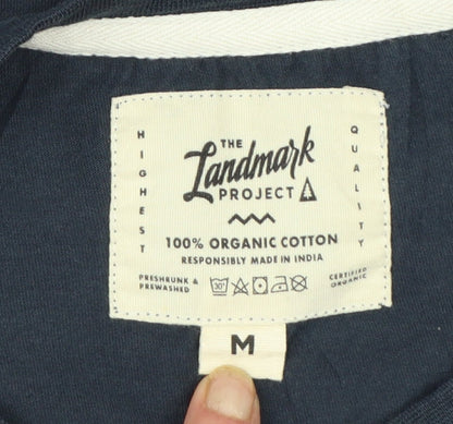 The Landmark Project Men's Blue Venture Out Graphic T-Shirt M