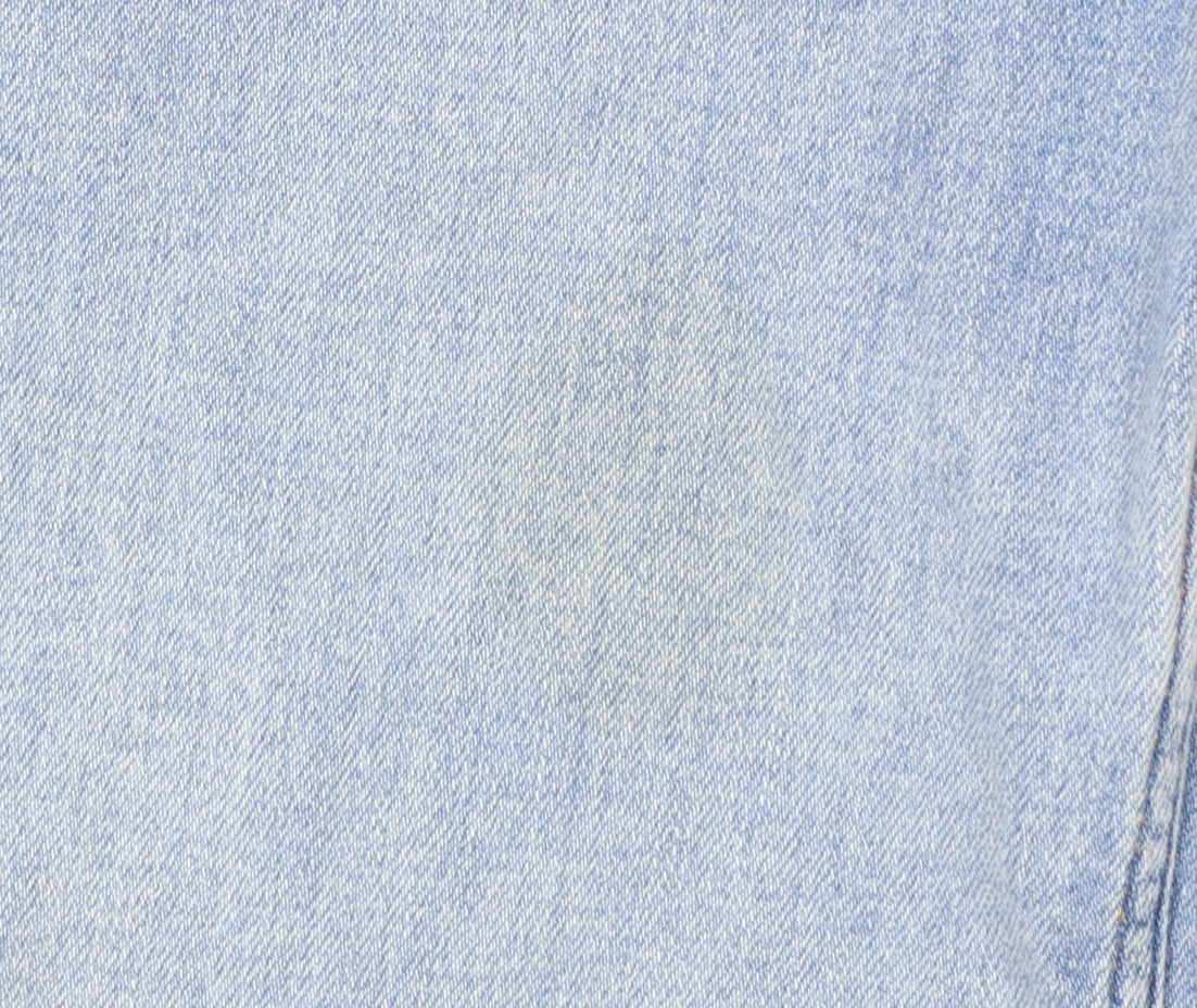 ZARA Women Blue Wide-Leg High Rise Denim Jeans Size 8