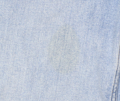 ZARA Women Blue Wide-Leg High Rise Denim Jeans Size 8