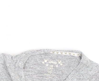 Disney Women’s Grey Mickey Mouse Pullover Jumper Size 10