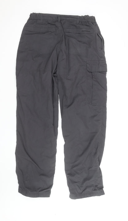 Craghoppers Men’s Black Cargo Trousers Size 32 Regular Lightweight Outdoor