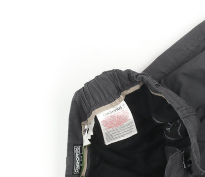 Craghoppers Men’s Black Cargo Trousers Size 32 Regular Lightweight Outdoor