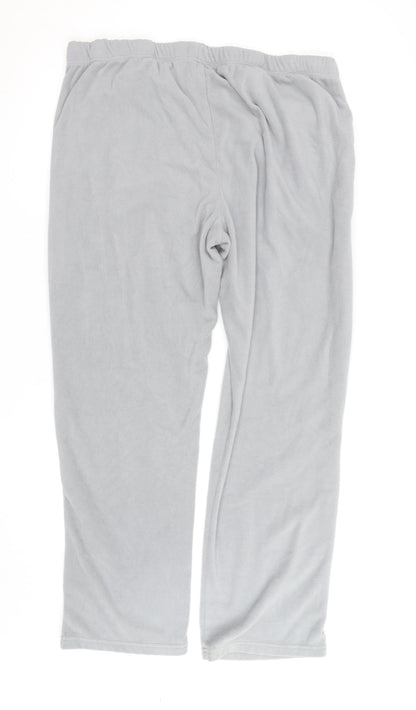 Atlas For Men Grey Fleece Sweatpants Mens 2XL Relaxed Fit Trousers