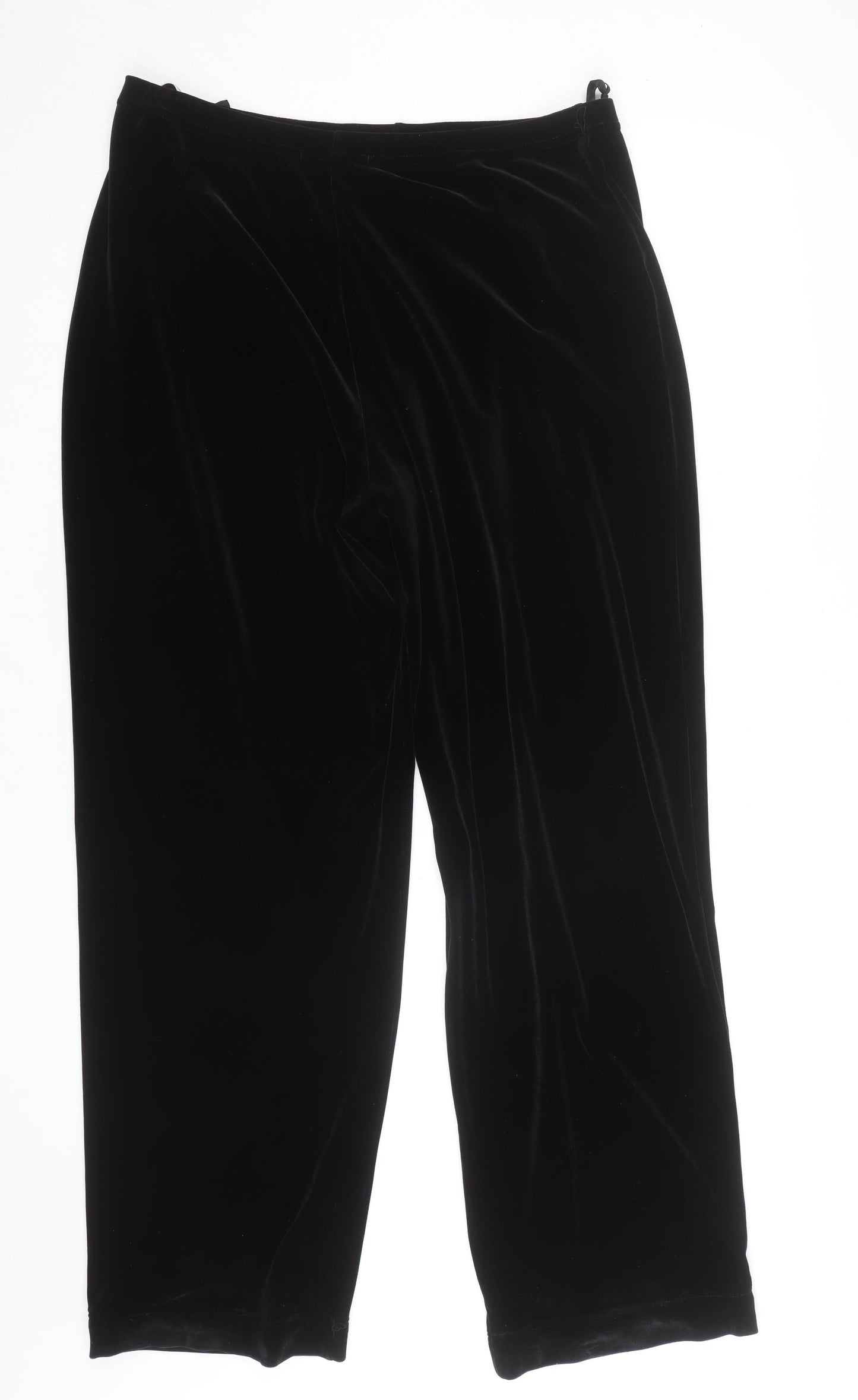 Simone Jeffery Women’s Black Velvet Dress Pants Size 12