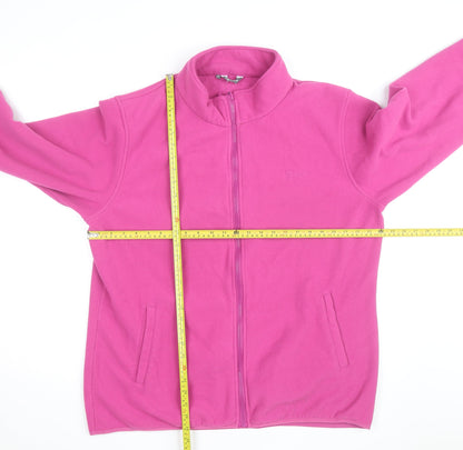 Hi Gear Women's Pink Full Zip Fleece Jacket Size 22