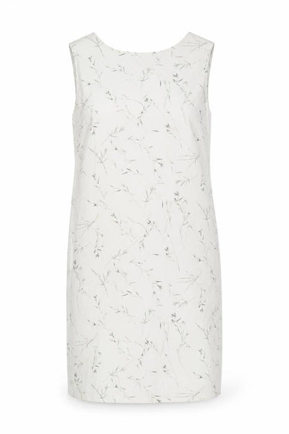 Norton McNaughton Women's Ivory Floral Shift Dress Size 16