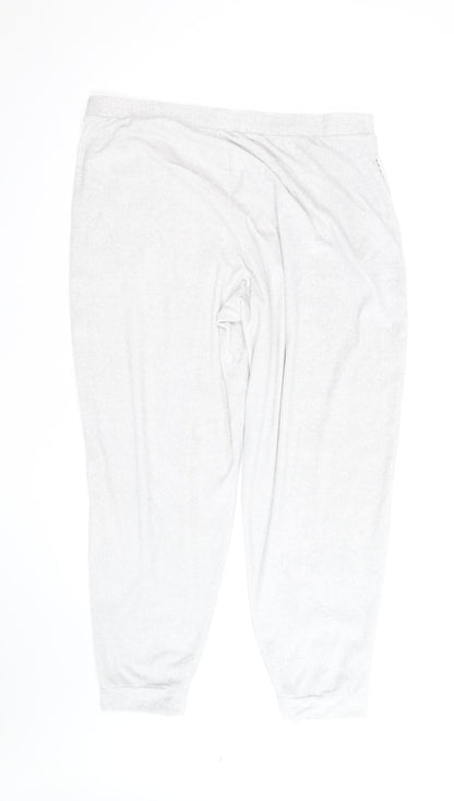 Friends Womens Ivory XL Jogger Lounge Trousers