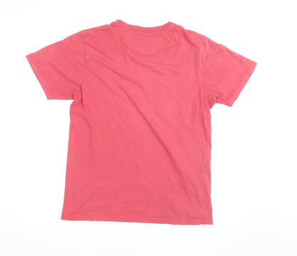 Ellesse Men's Red Small Graphic Logo Sports T-Shirt