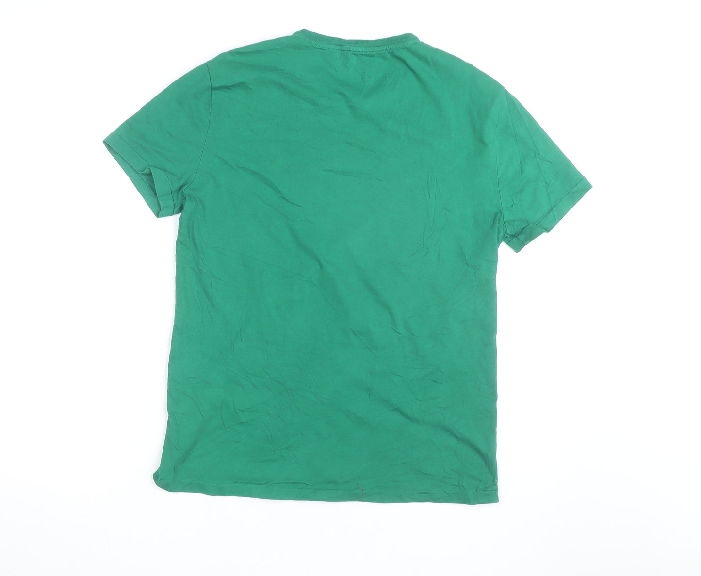 Ralph Lauren Men’s Green Slim Fit Cotton Crew Neck T-Shirt L