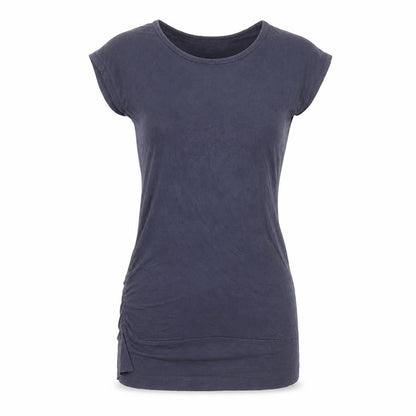 Sweaty Betty Womens Blue XS Slim Fit Stretch Cotton T-Shirt