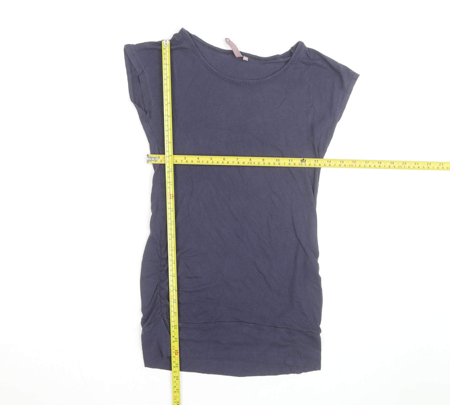 Sweaty Betty Womens Blue XS Slim Fit Stretch Cotton T-Shirt
