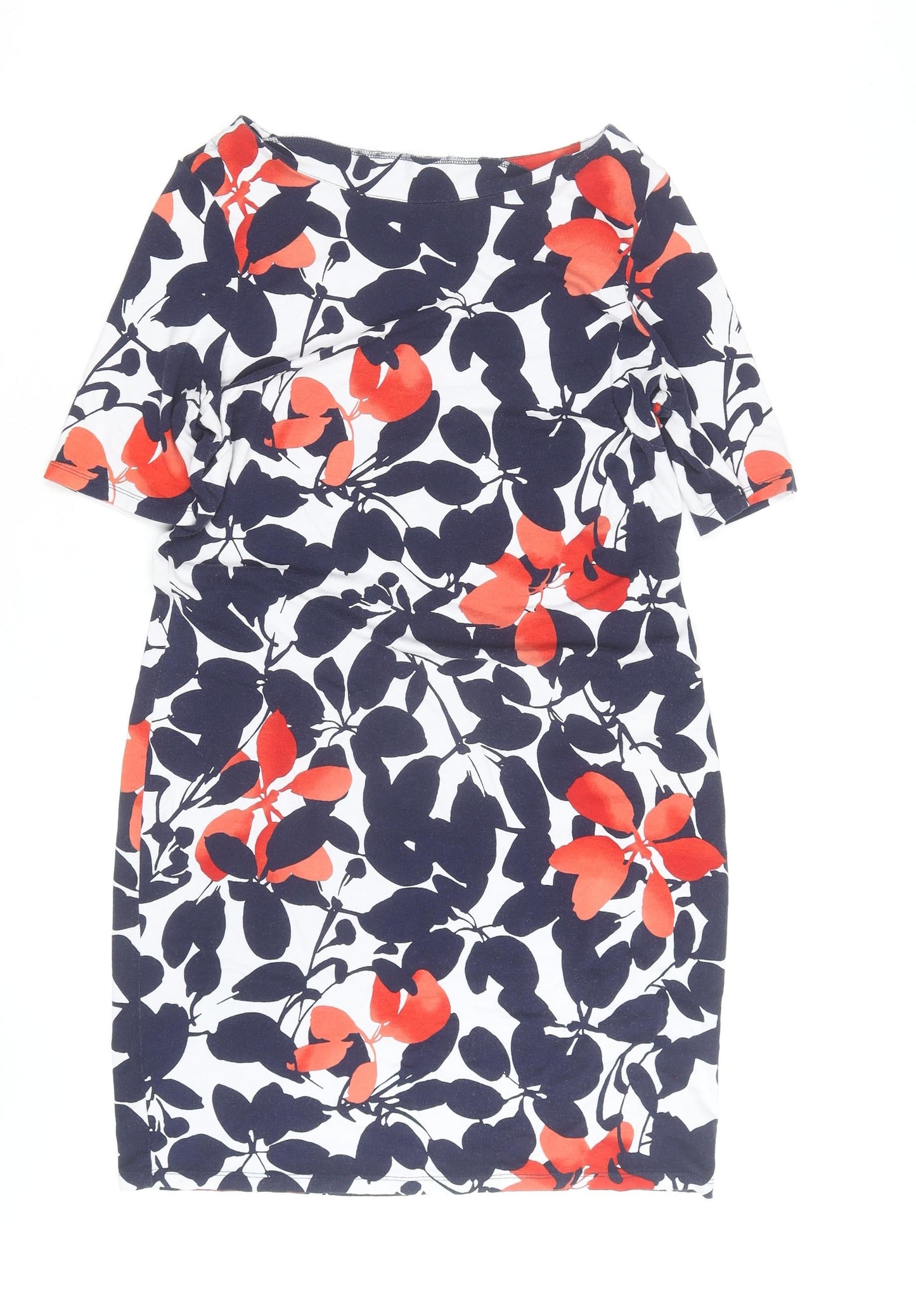 Marks and Spencer Women’s Multicoloured Floral Shift Dress Size 14