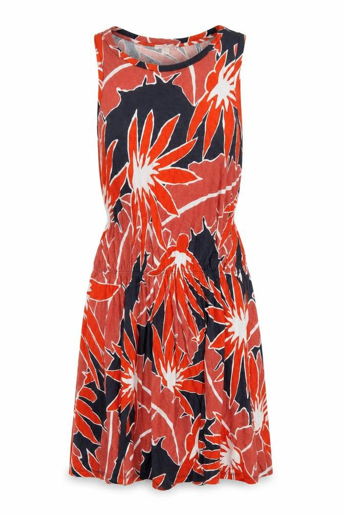 Gap Women's Multicoloured Floral Tank Dress XS Lightweight Cotton