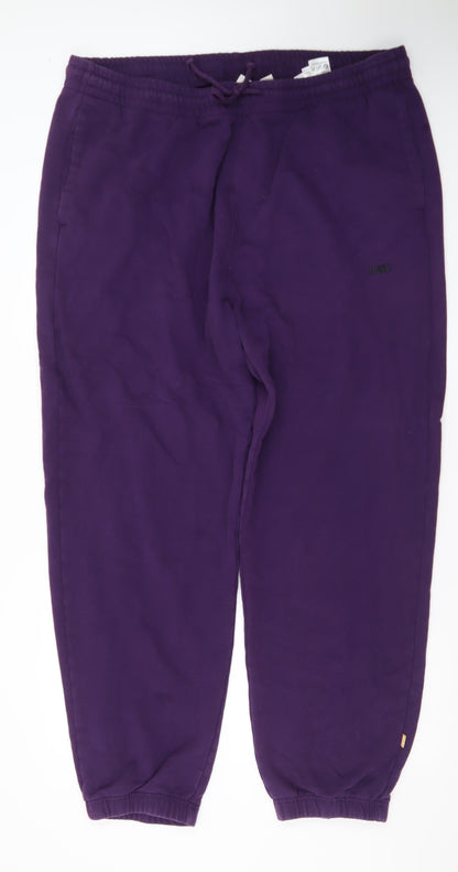 Levi's Women's Purple Cotton Jogger Sweatpants 2XL
