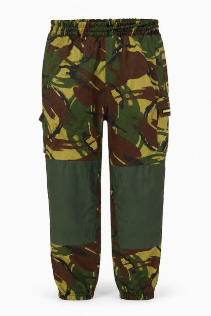 StandSafe Men's Green Camouflage Cargo Workwear Trousers M