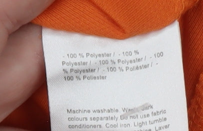 Regatta Men's Orange Polyester Crew Neck Quick Dry T-Shirt Size L