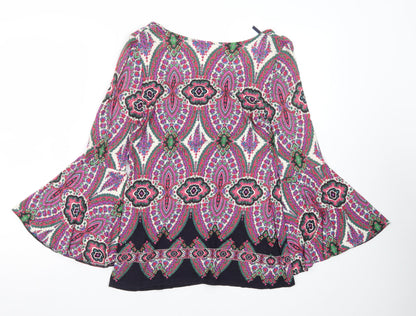 Wallis Women’s Multicoloured Paisley Shift Dress Size 8