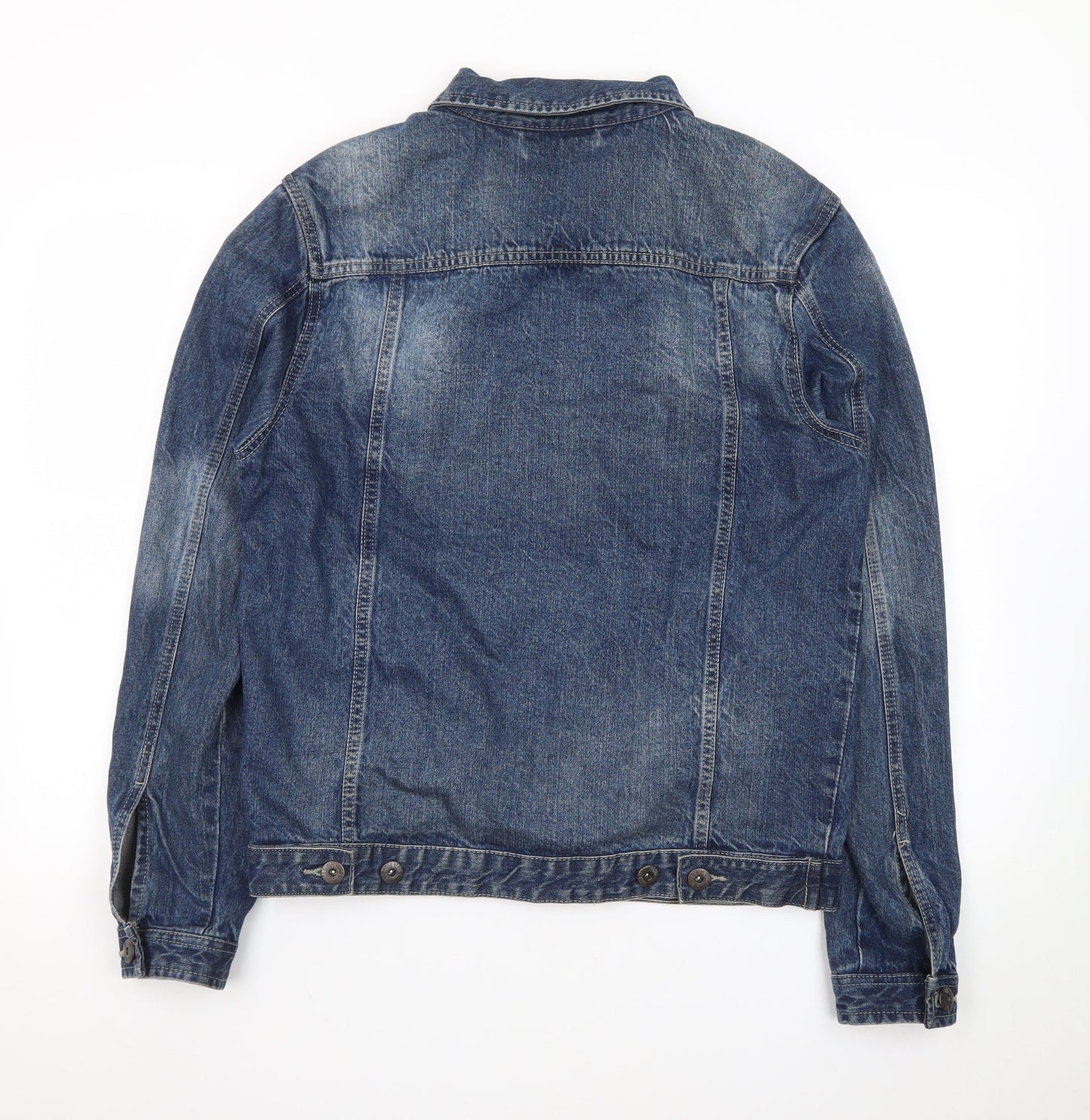 Livergy Women’s Blue Denim Cotton Jacket Size 22 Classic Style