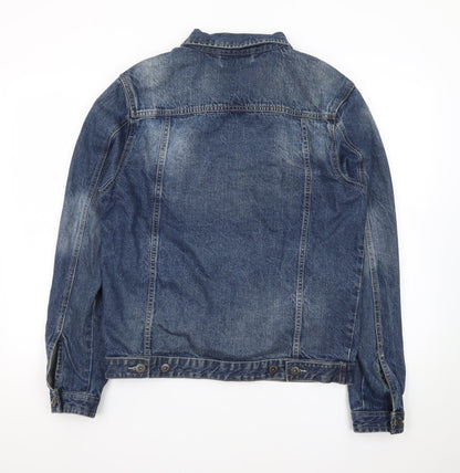 Livergy Women’s Blue Denim Cotton Jacket Size 22 Classic Style