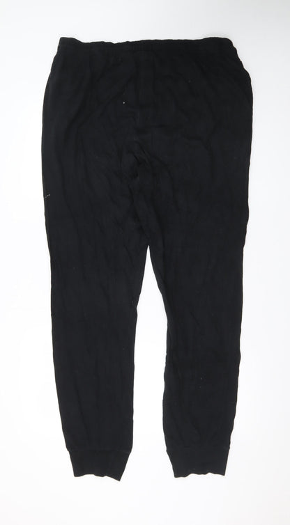 Champion Men's Black 2XL Jogger Sweatpants with Logo and Pockets