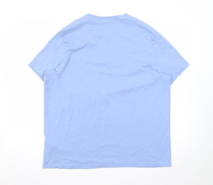 Jack Wills Men's Blue Classic Fit Crew Neck Cotton T-Shirt XL
