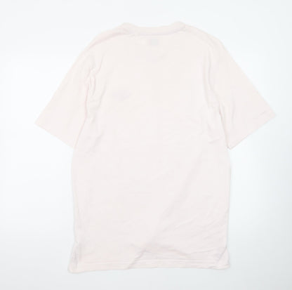 Lee Cooper Men's Beige XL Classic Cotton Crew Neck T-Shirt