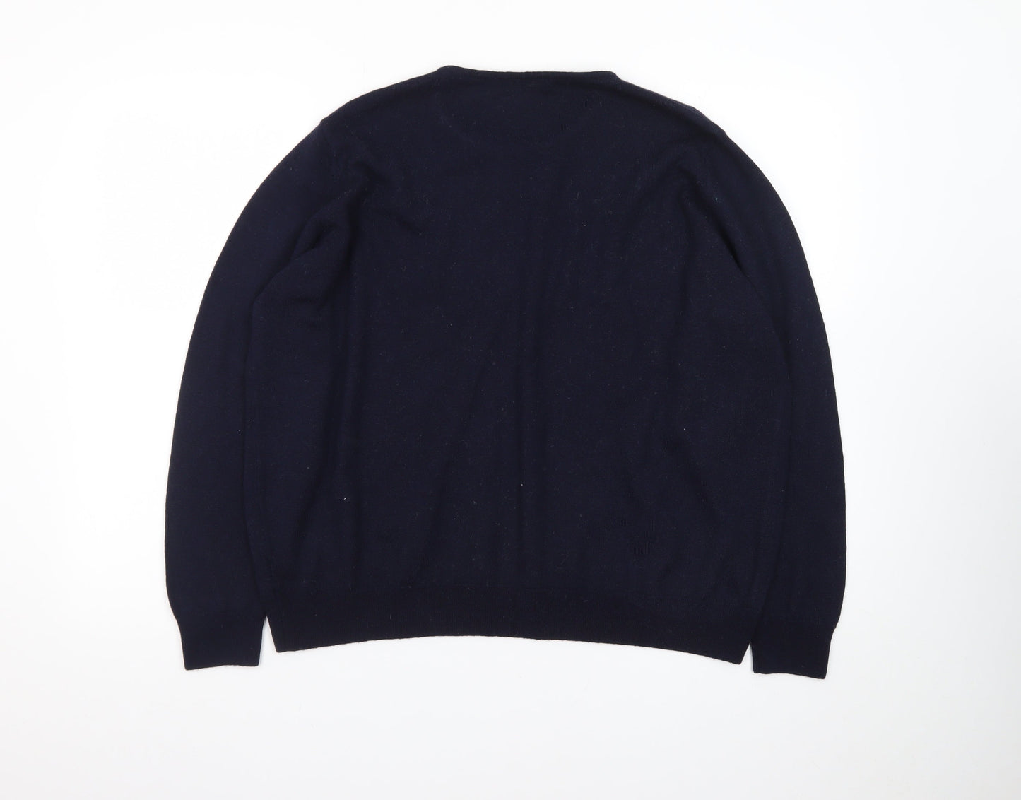 Marks and Spencer Women's Black Pure Wool Crew Neck Jumper UK 20