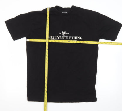 PrettyLittleThing Women’s Black XS Basic Cotton T-Shirt