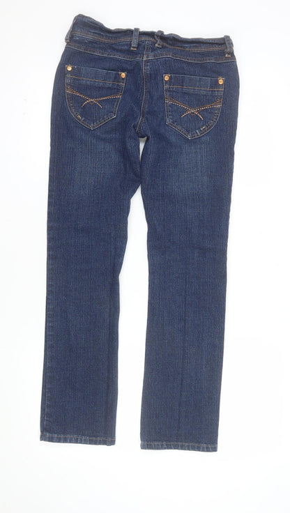 Next Women’s Petite Blue Slim Straight Jeans Size 10