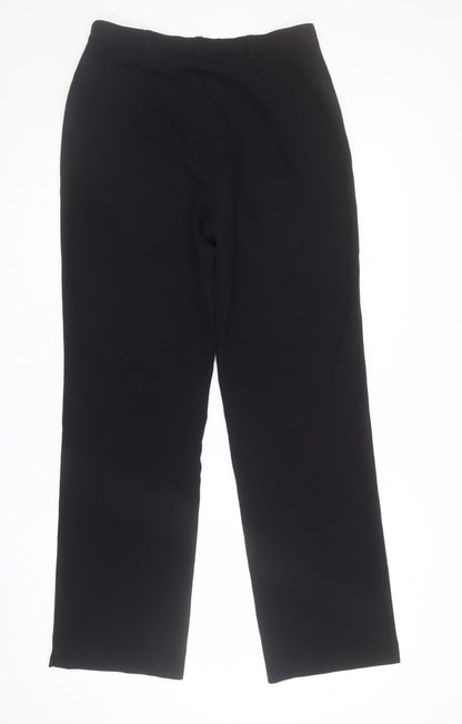 Gardeur Women’s Black Straight Leg Stretch Trousers Size 12