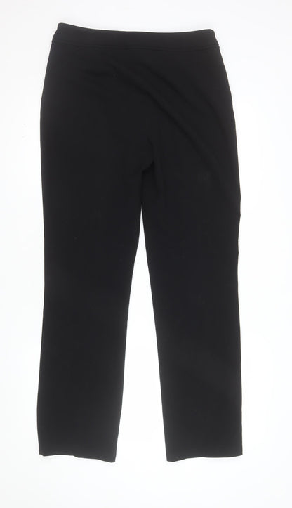 Marks and Spencer Women’s Black Size 10 Slim Fit Stretch Trousers